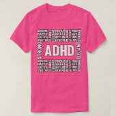 ADHD 6 Tシャツ (デザイン正面)