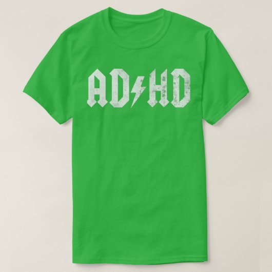 ADHD 8 Tシャツ (デザイン正面)