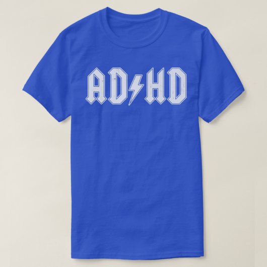 ADHD Attention Deficit Funny Premium  Tシャツ (デザイン正面)