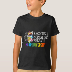 Adhd Auを受け入れる神経多様性を認識 Tシャツ