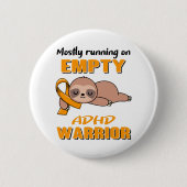 ADHD Awareness 缶バッジ (正面)