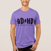 ADHD Awareness Tri-Blend Tシャツ (正面)