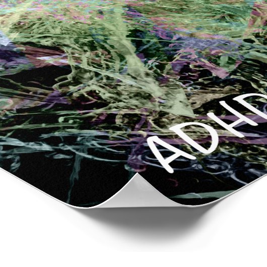 ADHD by MadBill Art ポスター (角)