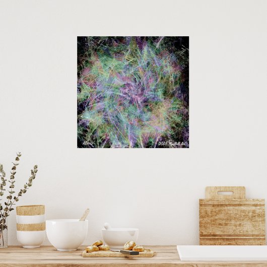 ADHD by MadBill Art ポスター (キッチン)