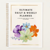 ADHD Daily-Weekly Planner for Women プランナー手帳 (正面)