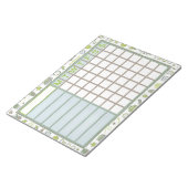 ADHD Dopamine Weekly Habit Tracker Planner ノートパッド (アングル)