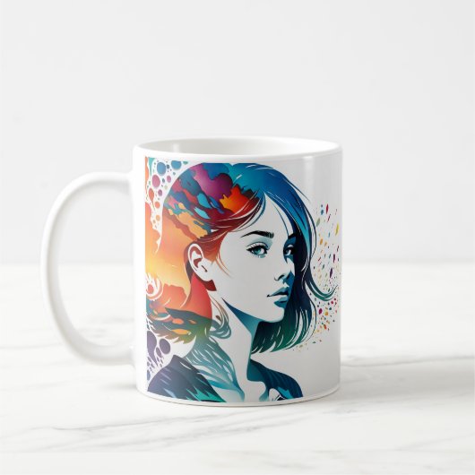 Adhd*Dr.Anders Osborne Ph.Dの輝き コーヒーマグカップ (左)