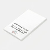 ADHD Funny Acronym Focus & Task Management  ポストイット (アングル)
