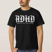 ADHD Highway to Hell Funny Squirrel Distraction  Tシャツ (正面)