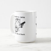 ADHD Humor Meme – Can You Repeat The Part コーヒーマグカップ (正面左)