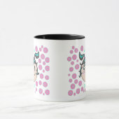 ADHD mug with "ADHD Cute" design マグカップ (中央)