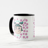 ADHD mug with "ADHD Cute" design マグカップ (正面左)