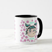 ADHD mug with "ADHD Cute" design マグカップ (正面右)