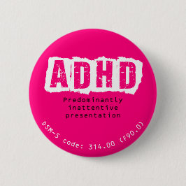 ADHD-PIボタン 缶バッジ