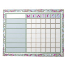 ADHD  Productivity Planner Weekly Checklist