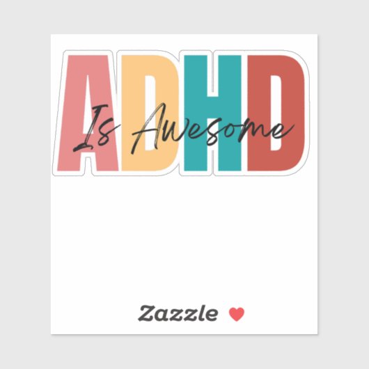 ADHD Self Love Self 気にセラピスト可愛いステッカー シール (シート)