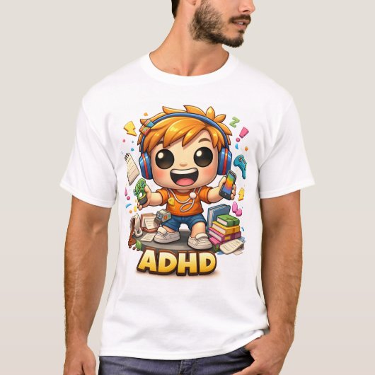 ADHD Tシャツ (正面)