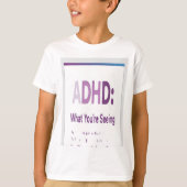 ADHD Tシャツ (正面)