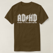 ADHD Tシャツ (デザイン正面)