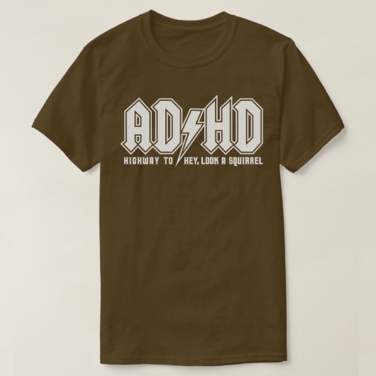 ADHD Tシャツ (デザイン正面)