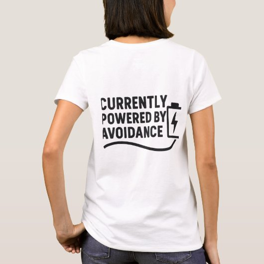 ADHD Tシャツ (裏面)