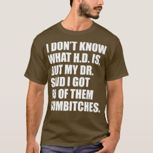 ADHD Tee i おもしろい 80得サムビッチプレミアム Tシャツ