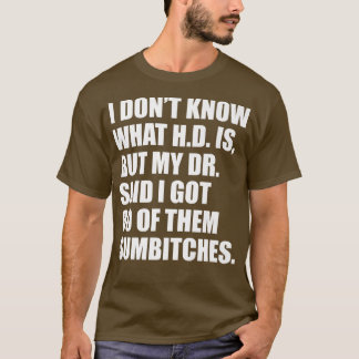 ADHD Tee i おもしろい 80得サムビッチプレミアム Tシャツ