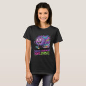 Adhd Zoomies ブレインランニングデザイン Tシャツ (正面フル)