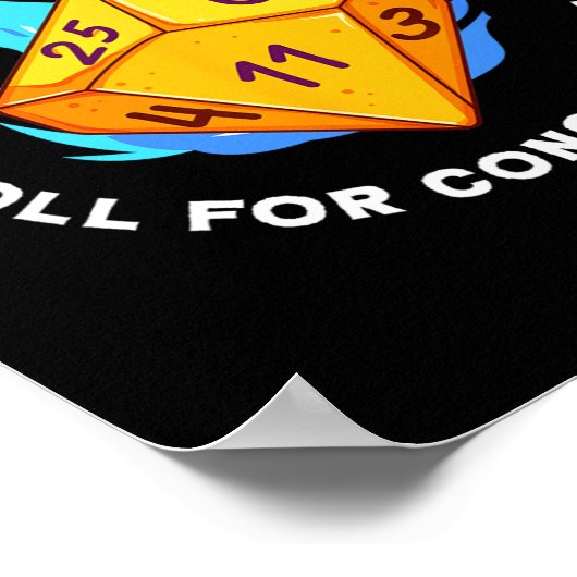 Adhdandd Roll For Concentration Adhd Awareness Fun ポスター (角)