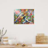 adho mukha svanasana 2010デジタル ポスター (キッチン)