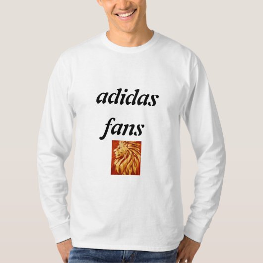 "Adidas：ゲームを高める" Tシャツ (正面)