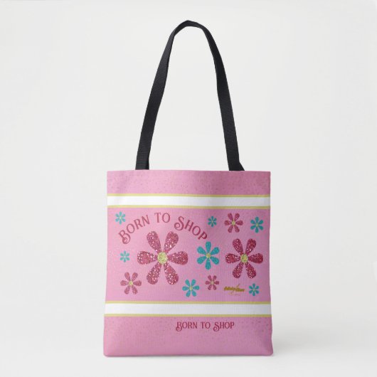 Adiela生まれ Akooの詩人によるトートのショップへ トートバッグ (正面)