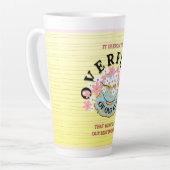 Adiela Akooがデザインしたオーバーフローマグカップ カフェラテマグ (左アングル)