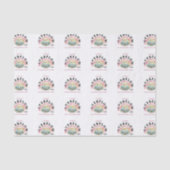 Adiela Akooが設計したオーバーフローティッシュペーパー 薄葉紙 (正面)