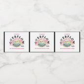 Adiela Akooによるオーバーフローウォーターボトルラベル ペットボトルラベル (シングルラベル)