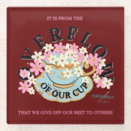 Adiela Akooによるオーバーフローガラスコースター ガラスコースター