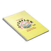 Adiela Akooによるオーバーフロースパイラル写真ノートブック ノートブック (右側)