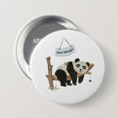 Adiela Akooによるジャストハキンのボタン 缶バッジ (正面&裏面)