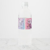 Adiela Akooによるラブウォーターボトルラベル ペットボトルラベル (裏面)