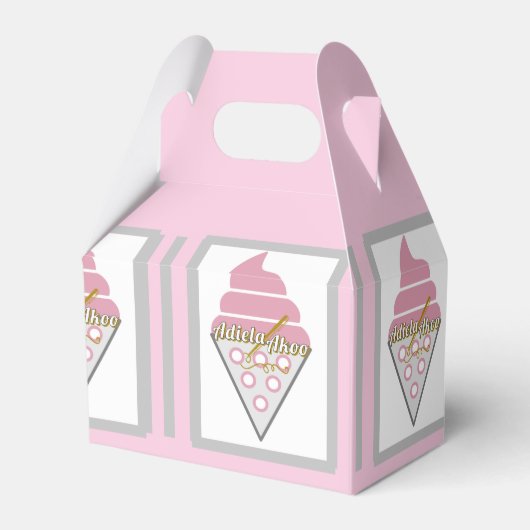 Adiela Akooによる抗し難いアイスクリームフェイスボックス フェイバーボックス (裏面サイド)