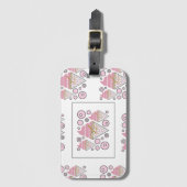 Adiela Akooによる抗し難いアイスクリームラゲージタグ ラゲッジタグ (正面縦)