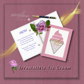 Adiela Akooによる抗し難いアイスクリーム手帳 ノートブック