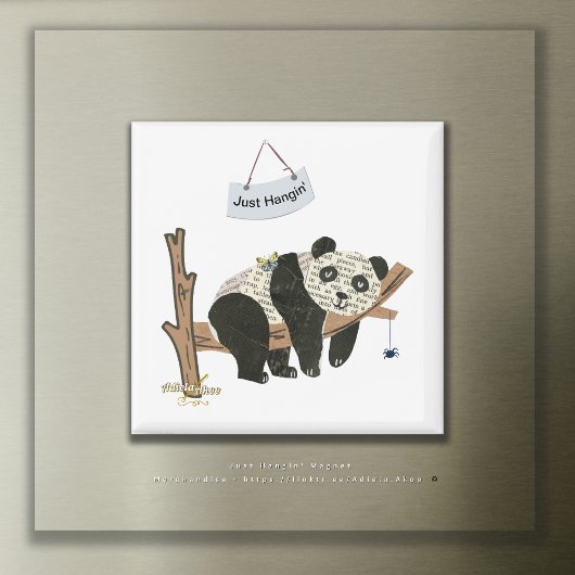 Adiela AkooによるJust Hangin'マグネット マグネット