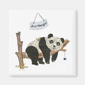 Adiela AkooによるJust Hangin'マグネット マグネット (正面)