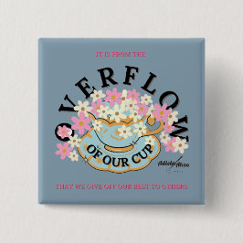 Adiela AkooによるOVERFLOWボタン 缶バッジ