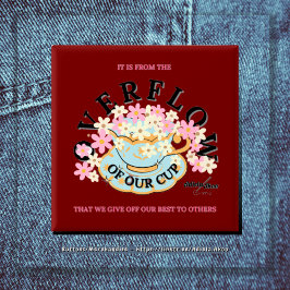 Adiela AkooによるOVERFLOWボタン 缶バッジ