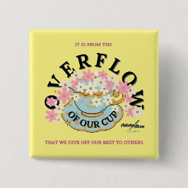 Adiela AkooによるOVERFLOWボタン 缶バッジ