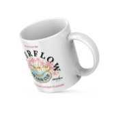 Adiela AkooデザインのOVERFLOWマグカップ コーヒーマグカップ