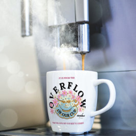 Adiela Akoo氏デザインのOVERFLOWマグカップ コーヒーマグカップ