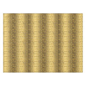 Adinkraのsimbolsが付いている民族のアフリカパターン テーブルクロス (正面(横))